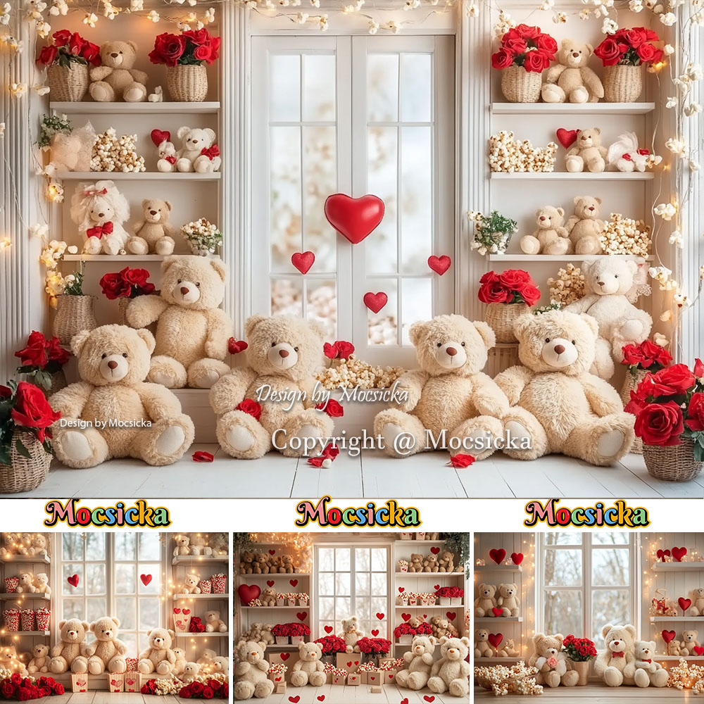 Toys Background For Kids - Mocsicka saint valentin chambre toile de