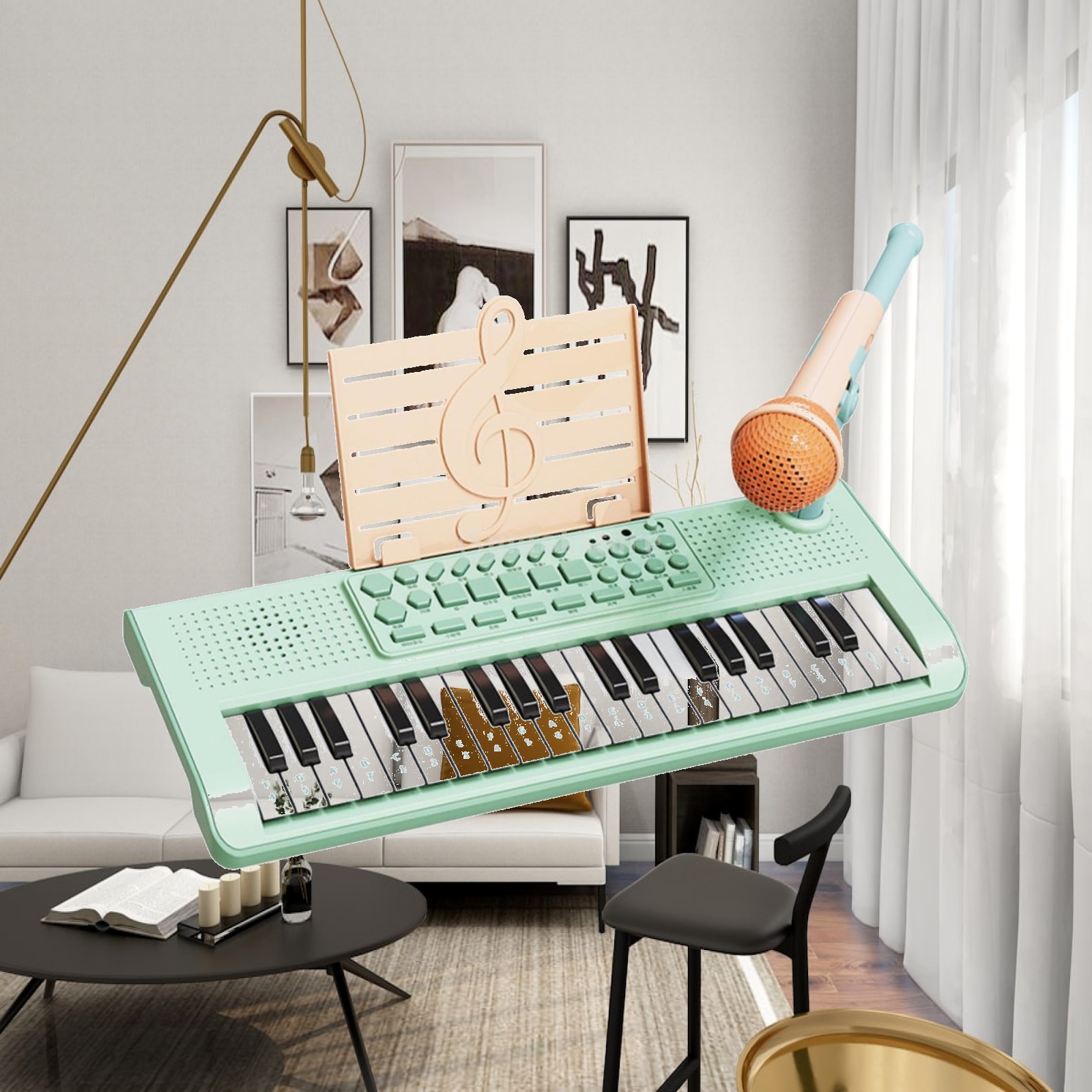 Kids Toys Learning - Clavier de piano pour enfants, jouet