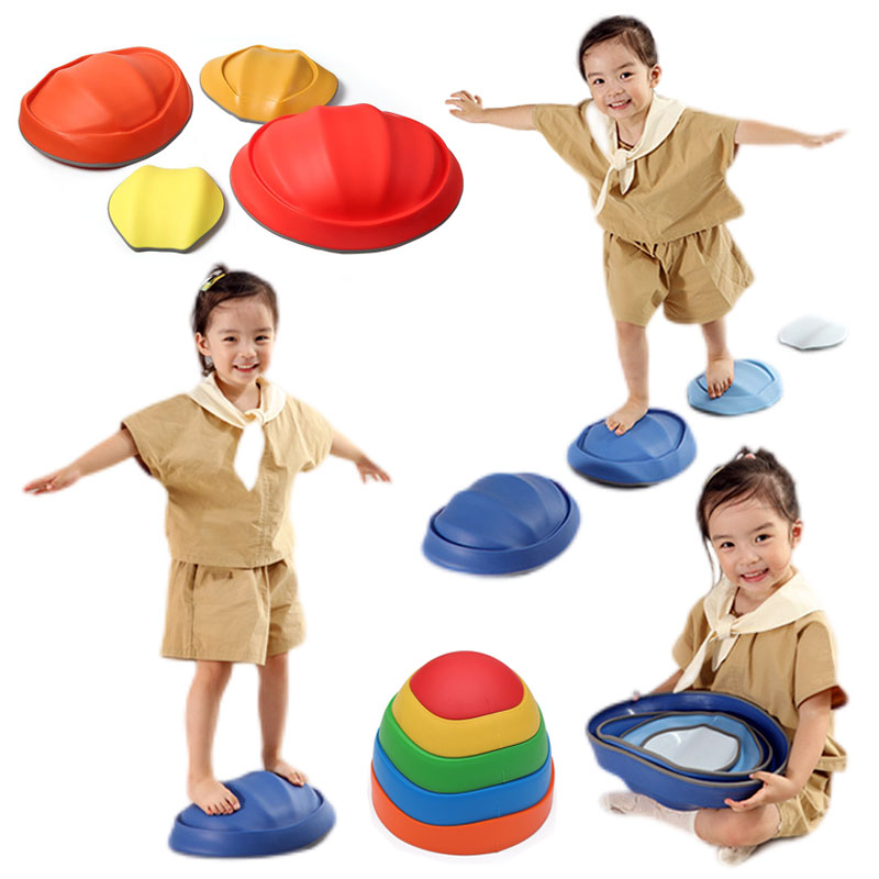 Kids Toys Learning - Balance Stepping Charbon pour enfants, surface