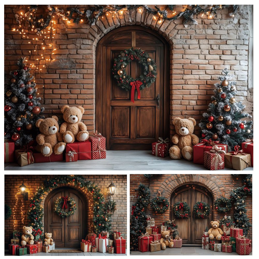 Toys Background For Kids - Fond de photographie de noël arc