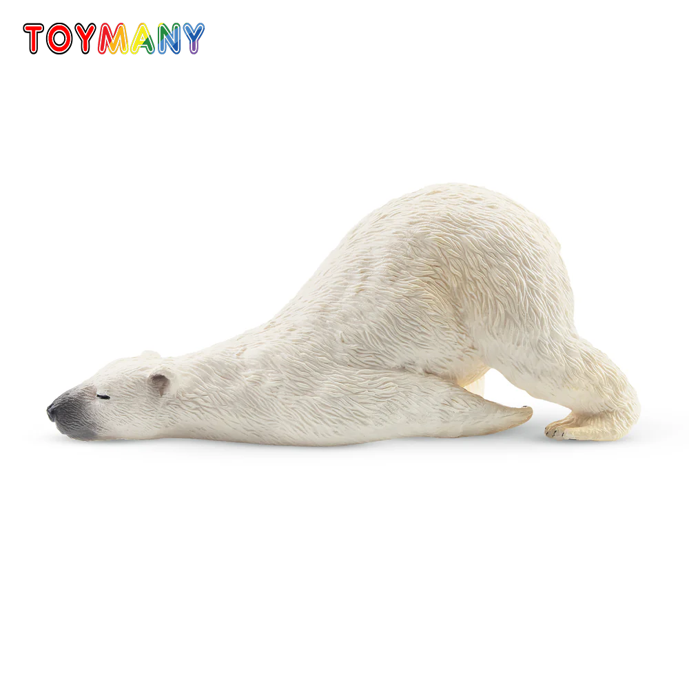 Kids Toys Latest - Toymany Simulation couché adulte ours polaire