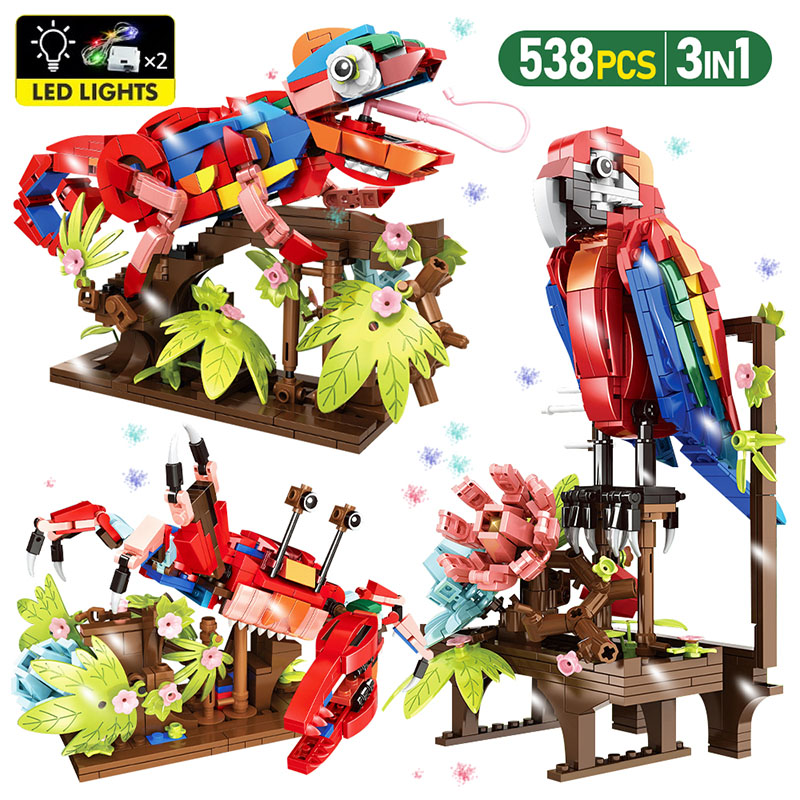 Kids Toys Amazon - MOC 3 en 1 Amazon Jungle