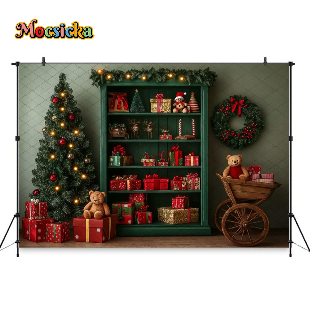 Mocsicka vert cadeau de noël é - Toys Background For Kids avis et prix