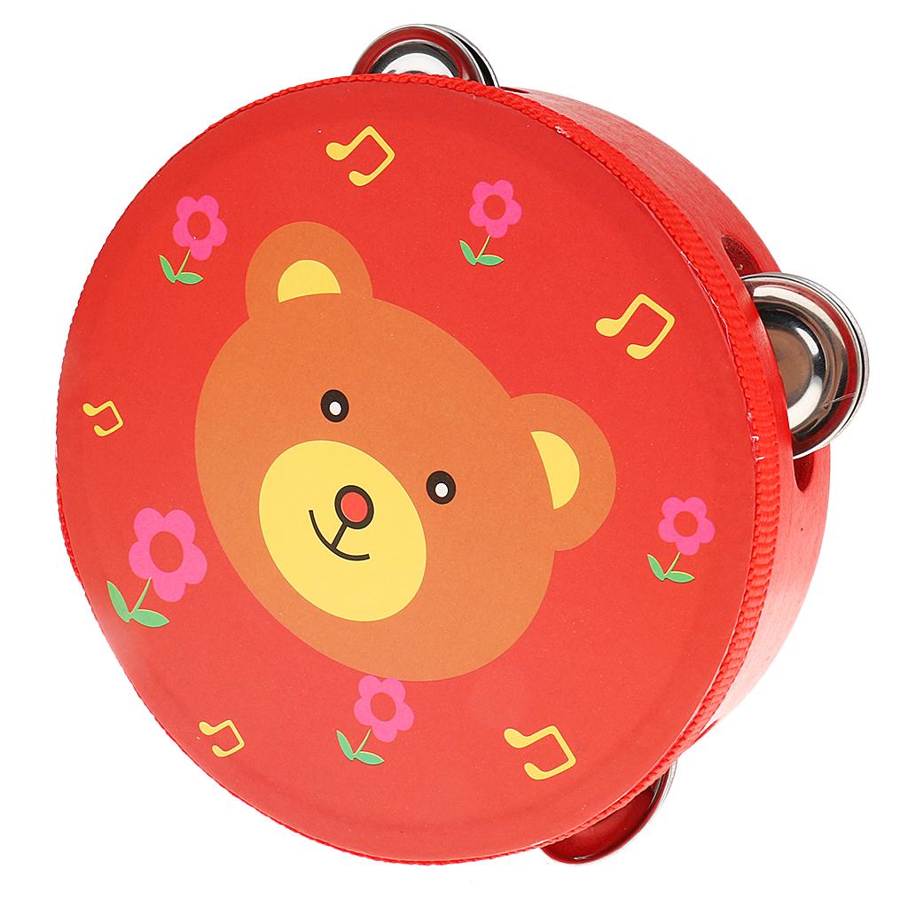 Cloche à main, tambourin en bo - Kids Toys Learning avis et prix