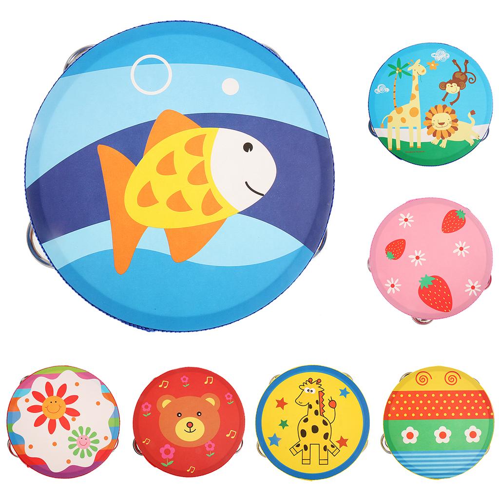 Cloche à main, tambourin en bo - Kids Toys Learning avis et prix