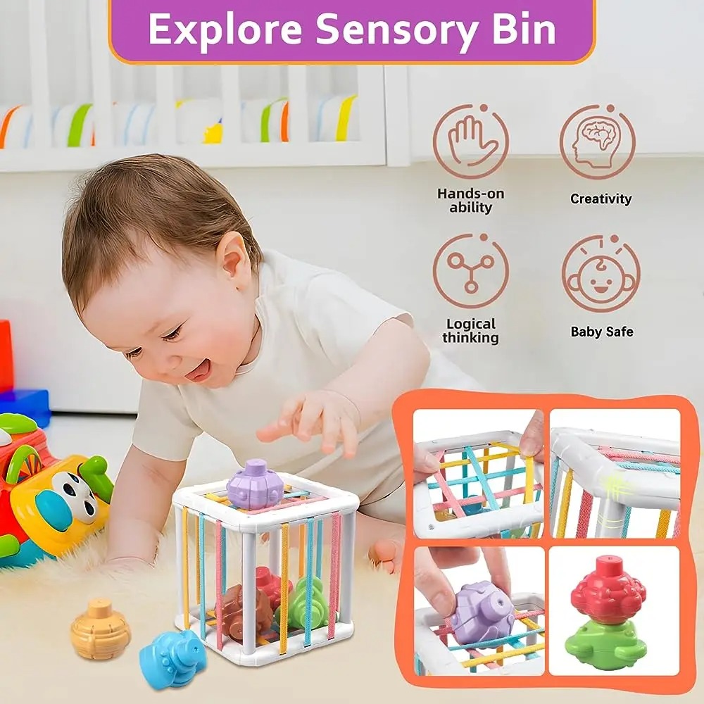 Cube de tri de formes Montesso - Kids Toys Learning avis et prix