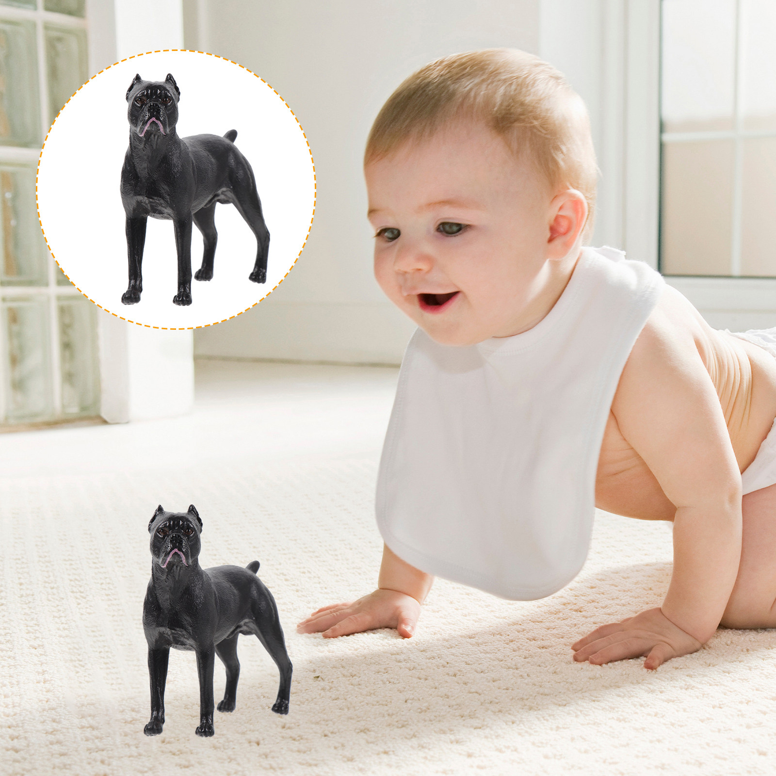 Figurine de chien Casro, simul - Kids Toys Learning avis et prix