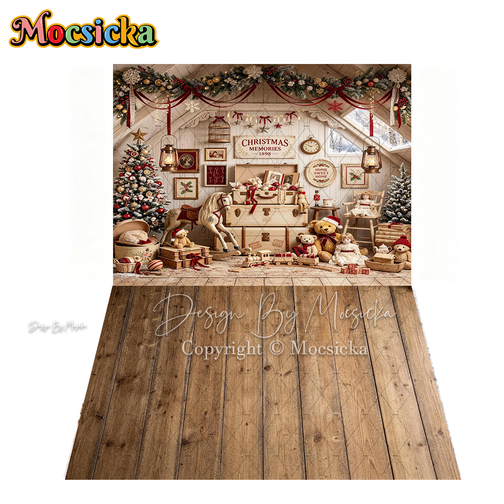 Mocsicka Toile de fond de Noël - Toys Background For Kids avis et prix