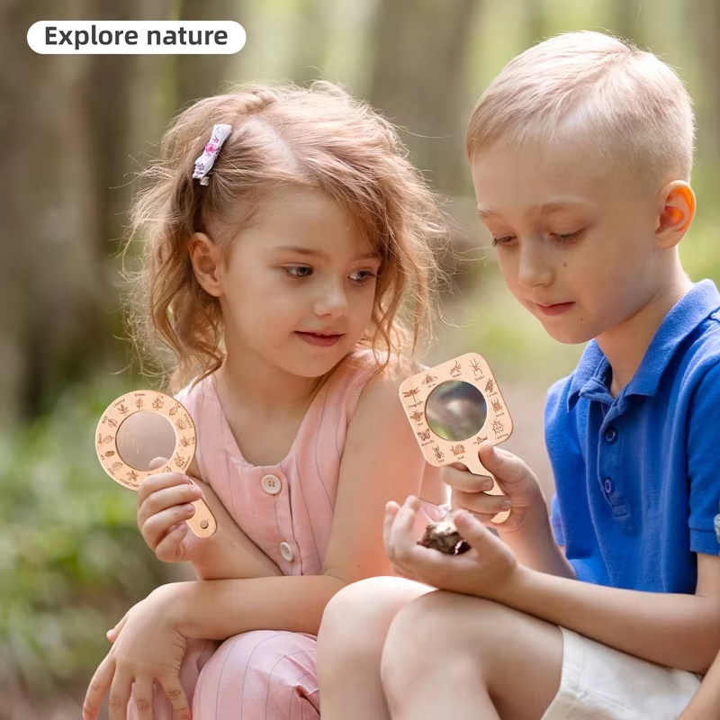 Loupe en bois pour enfants, ob - Kids Toys Learning avis et prix