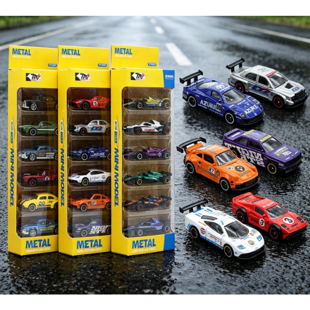 Ensemble de 6 voitures de cour - Kids Toys Amazon avis et prix